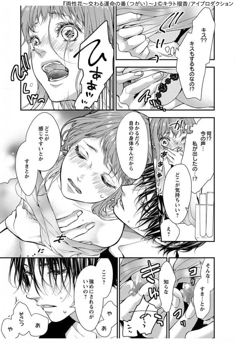 『両性花〜交わる運命の番(つがい)〜』の1シーン