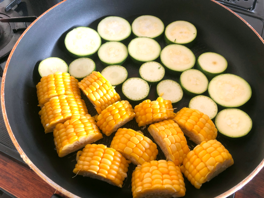 豚ヒレと野菜のソテーの画像