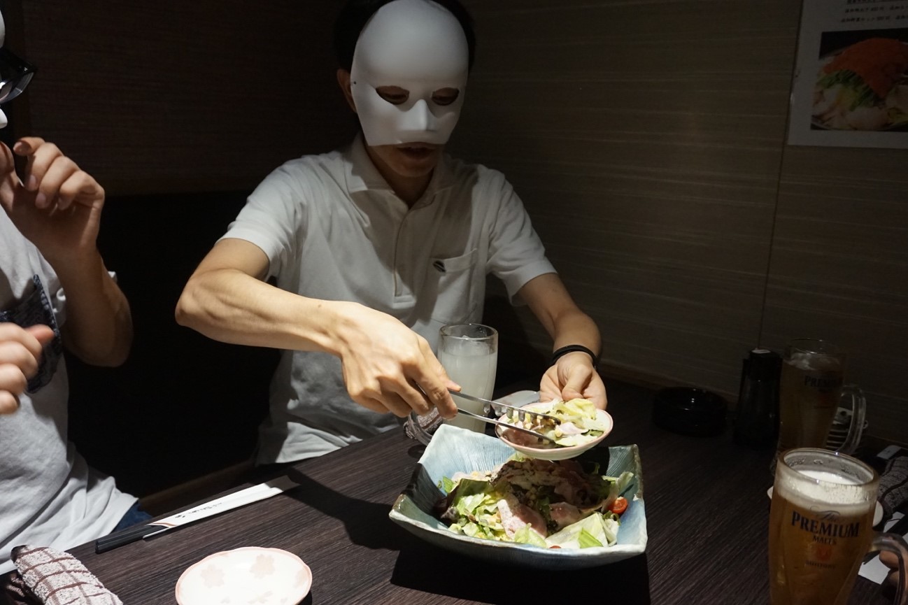 渋木プロテインおやじの覆面合コンの画像