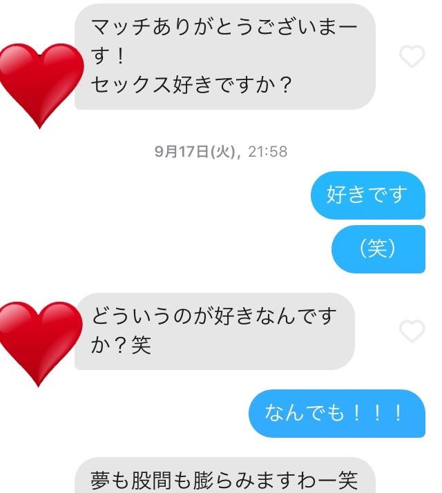 無事にマッチした画像
