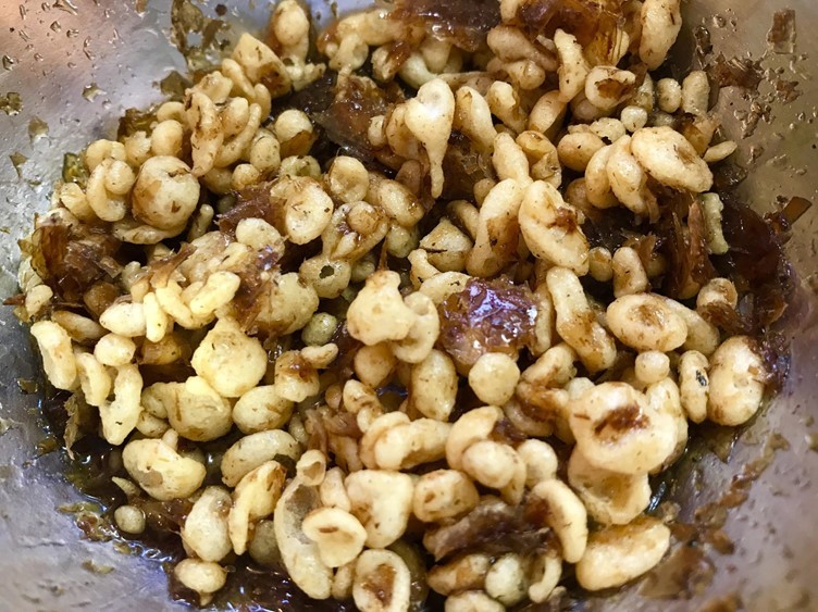 恋人も喜ぶ簡単シメご飯「たぬきむすび」の作り方画像②