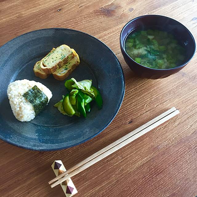 トレーニングをする日の朝食画像