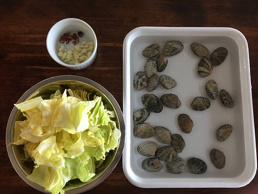 太田みお シティーガールの歳時記 春キャベツ あさり パスタ レシピ おひとりさま
